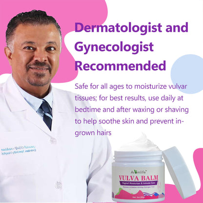 Aromlife Vulva Moisture Balm Cream, for Female Dryness Cure and Support Itching Irritation, AromlifeBuy Supplements Australia