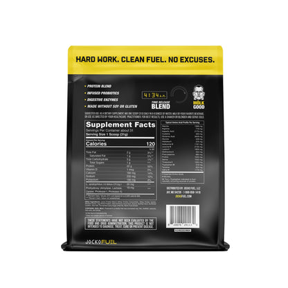 Jocko Mölk Whey Protein Powder (Banana Cream) - Keto, Probiotics, Grass Fed, Digestive Jocko FuelBuy Supplements Australia