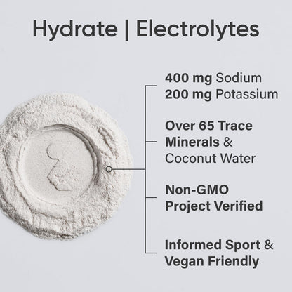 Sports Research Hydrate Electrolytes Powder Packets - Sugar-Free & Naturally Flavored Sports ResearchBuy Supplements Australia