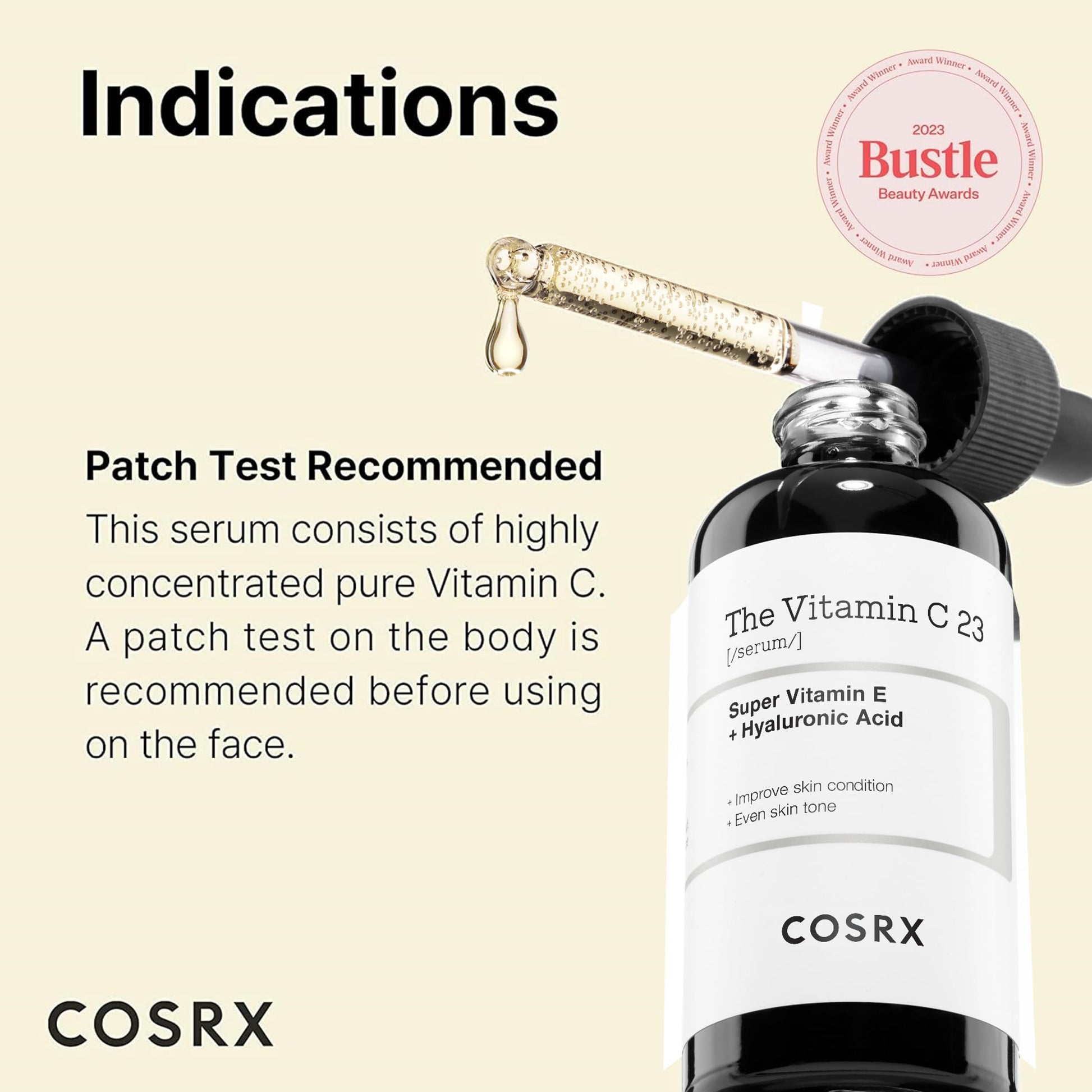 COSRX Pure Vitamin C Serum with Vitamin E & Hyaluronic Acid, Brightening COSRXBuy Supplements Australia