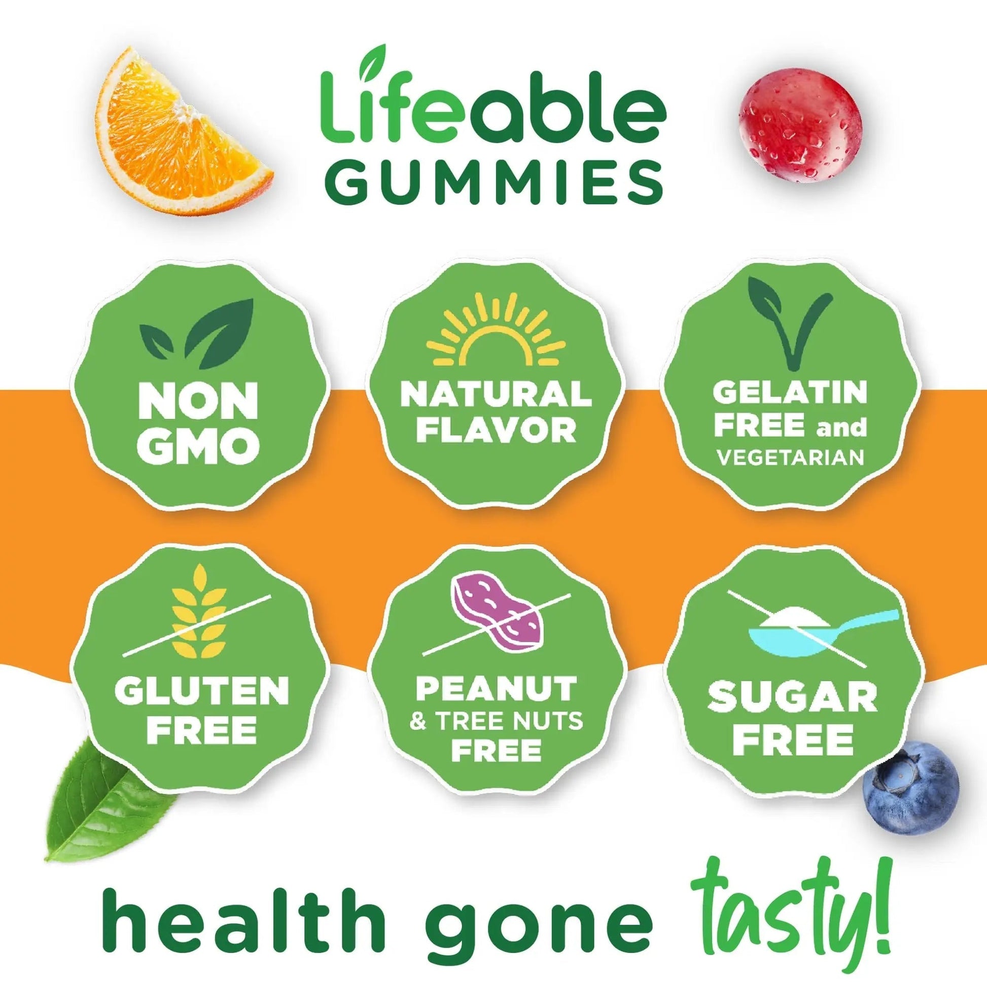 Lifeable Sugar Free Womens Multivitamin Gummy | with Iron and 18 Essential Vitamins and Minerals | Great Tasting Multivitamin Lifeable