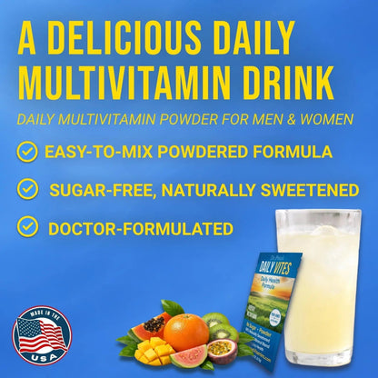 Dr. Price's Multivitamin for Women and Men | Tropical 30 Servings | Daily Supplement Powder with Vitamin C, B Complex & Minerals | Dr. Price's VitaminsBuy Supplements Australia