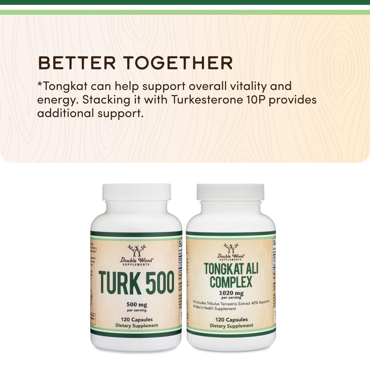 Turkesterone Supplement 500mg, 120 Capsules (Ajuga Turkestanica Extract Std. to 10% Turkesterone) Similar to Ecdysterone for Men's Health Support (Manufactured and Tested in the USA) by Double Wood Double Wood SupplementsBuy Supplements Australia
