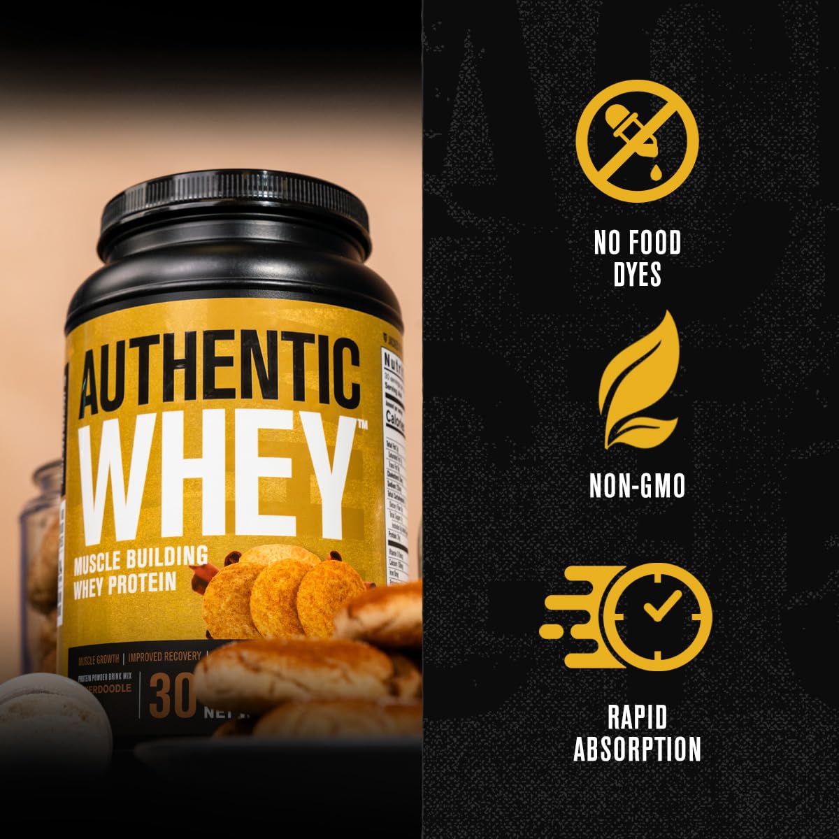 Jacked Factory Authentic Whey Muscle Building Whey Protein Powder - Low Carb Jacked FactoryBuy Supplements Australia