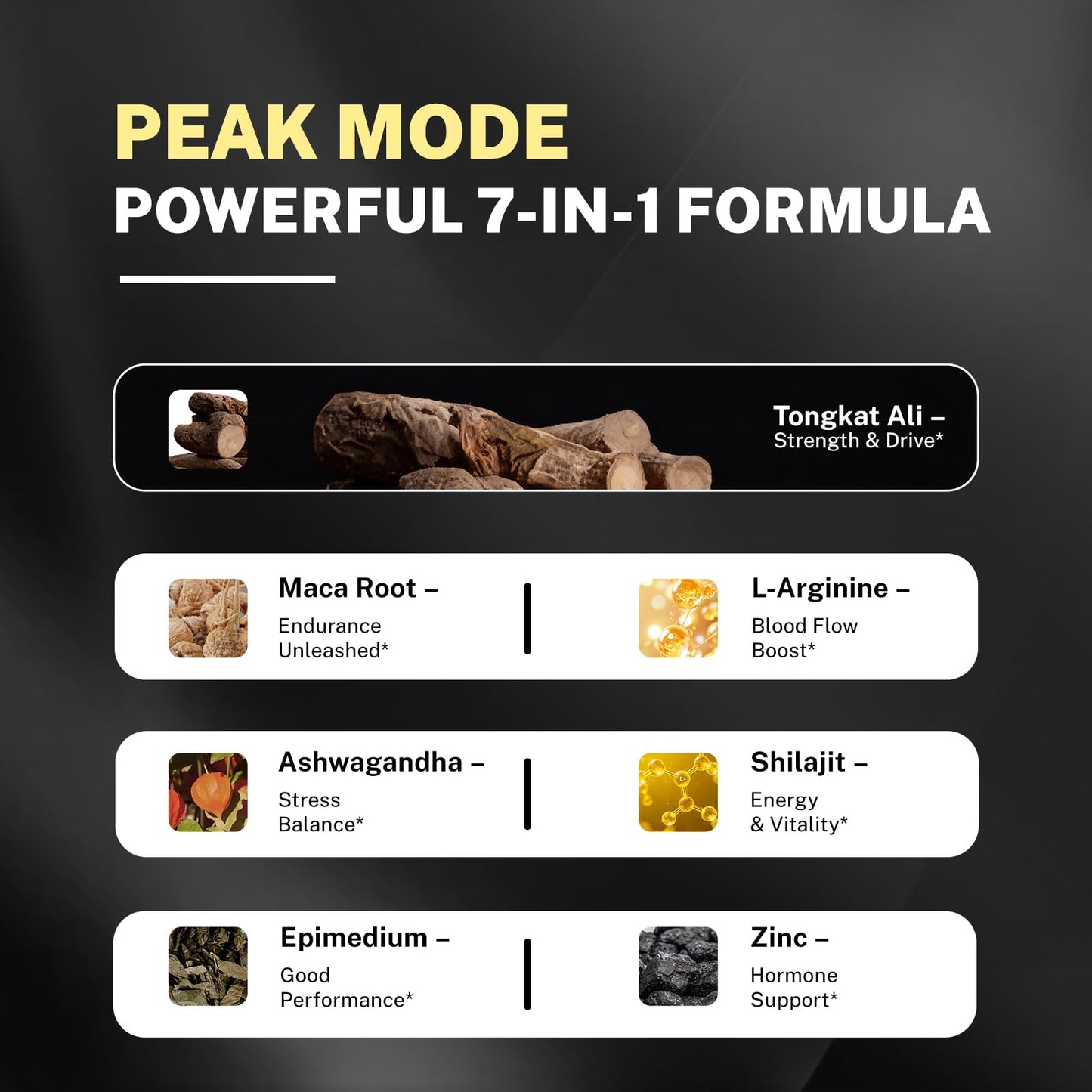 DrBioCare Peak Mode Core Vitality for Men 7-in-1 Effervescent Tablets | Tongkat Ali, Maca & L-Arginine，Ashwagandha, | Boost Stamina, Drive & Blood Flow for Good Performance | Berry Flavor 12 Tablets DrBioCareBuy Supplements Australia