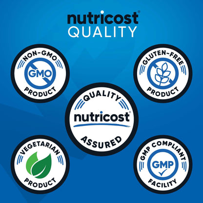 Nutricost Creatine Monohydrate Powder (Blue Raspberry), 500 Grams (1.1 LBS) NutricostBuy Supplements Australia