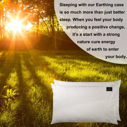 ibowee Grounding Piowcase 2 Pack, Conductive Pillowcase with US Cord for Natural Wellness iboweeBuy Supplements Australia