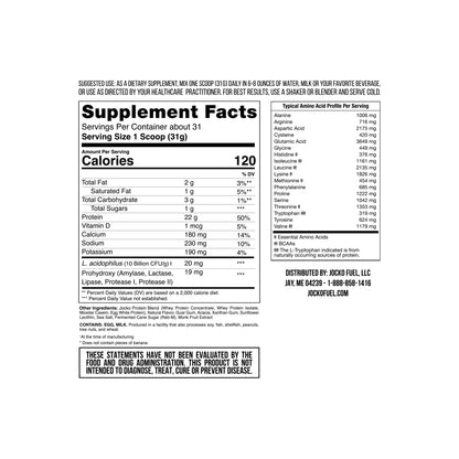 Jocko Mölk Whey Protein Powder (Banana Cream) - Keto, Probiotics, Grass Fed, Digestive Jocko FuelBuy Supplements Australia
