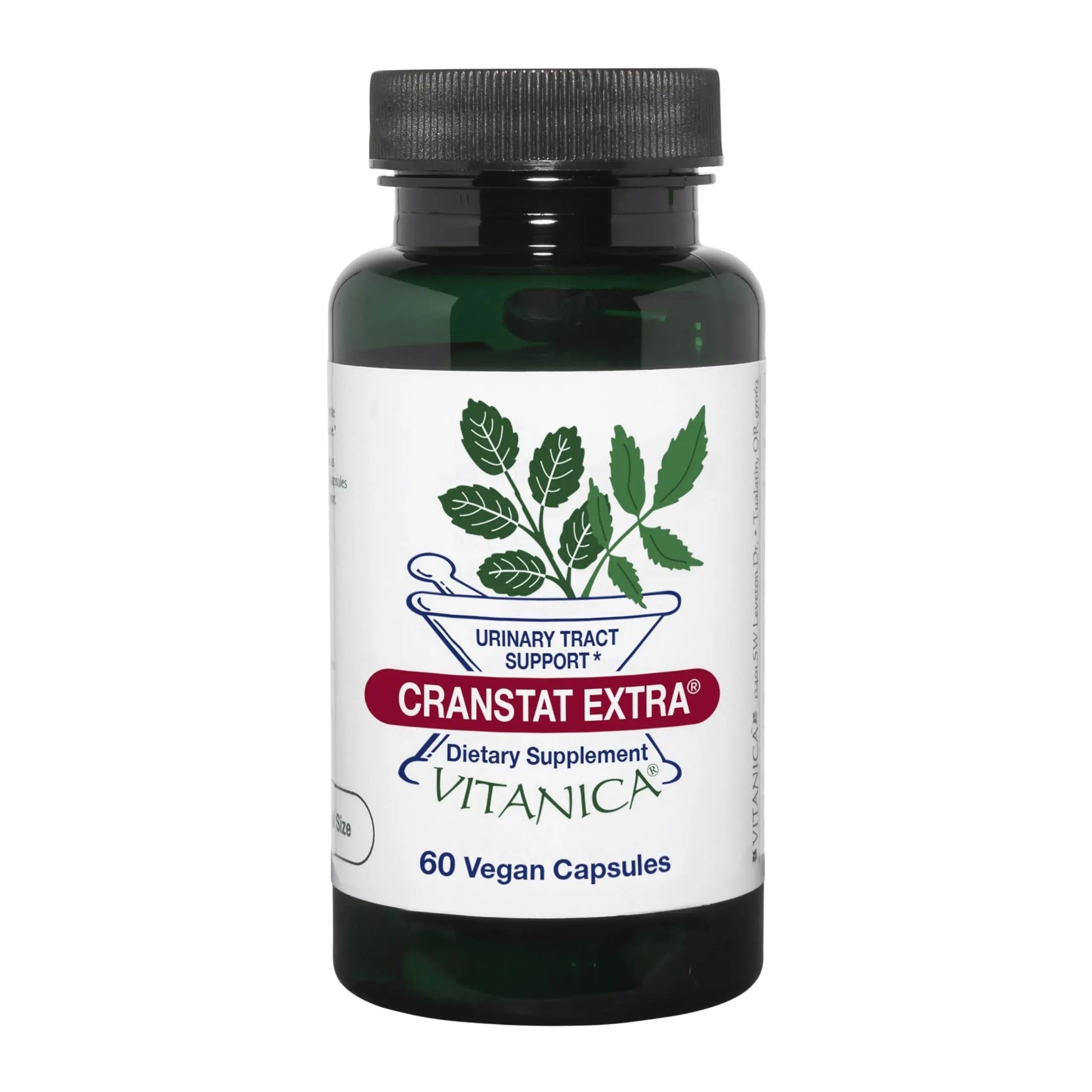 Vitanica Cranstat Extra, Urinary Tract Support, Vegan, 60 Capsules VitanicaBuy Supplements Australia