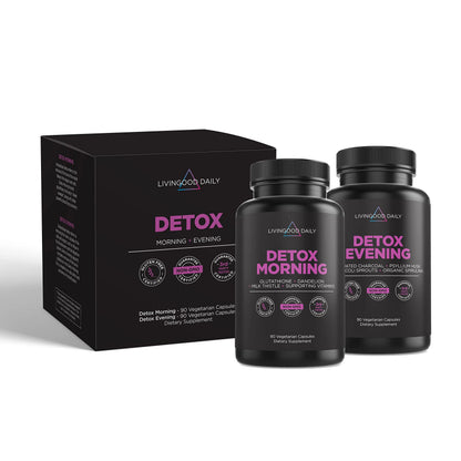 Livingood Daily Detox Pills - Full Body Detox Cleanse for Women & Men with Milk Thistle Livingood DailyBuy Supplements Australia