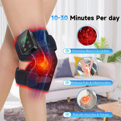 Red Light Therapy Knee Brace: Pain Relief Infrared Heating Pad 72 LED Heat Lamp Pain Relief AstarexinBuy Supplements Australia
