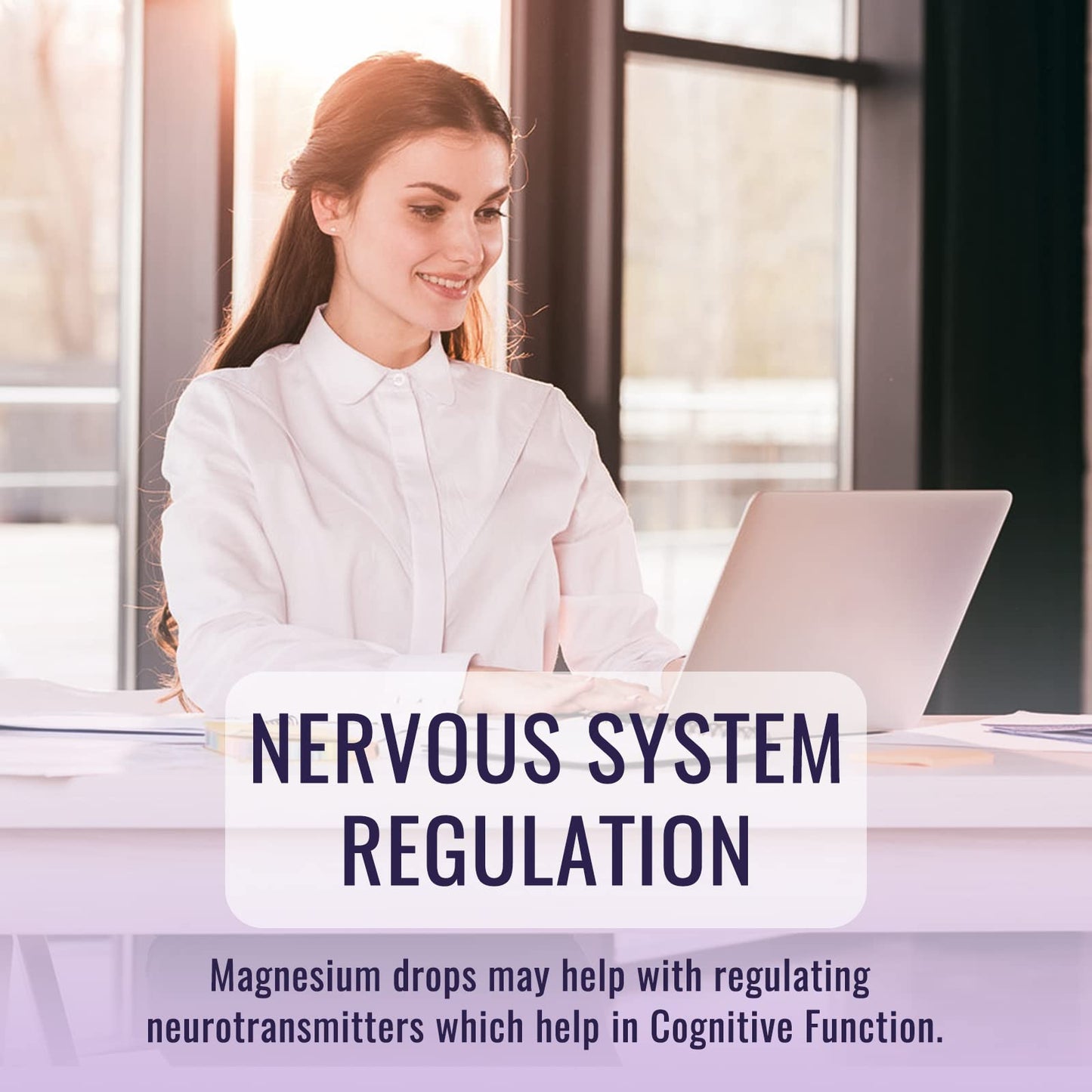 Magnesium Glycinate Supplement, Magnesium Liquid Drops with Magnesium Glycinate 500mg Vitamin B6, Ashwagandha, L - Theanine, Chamomile