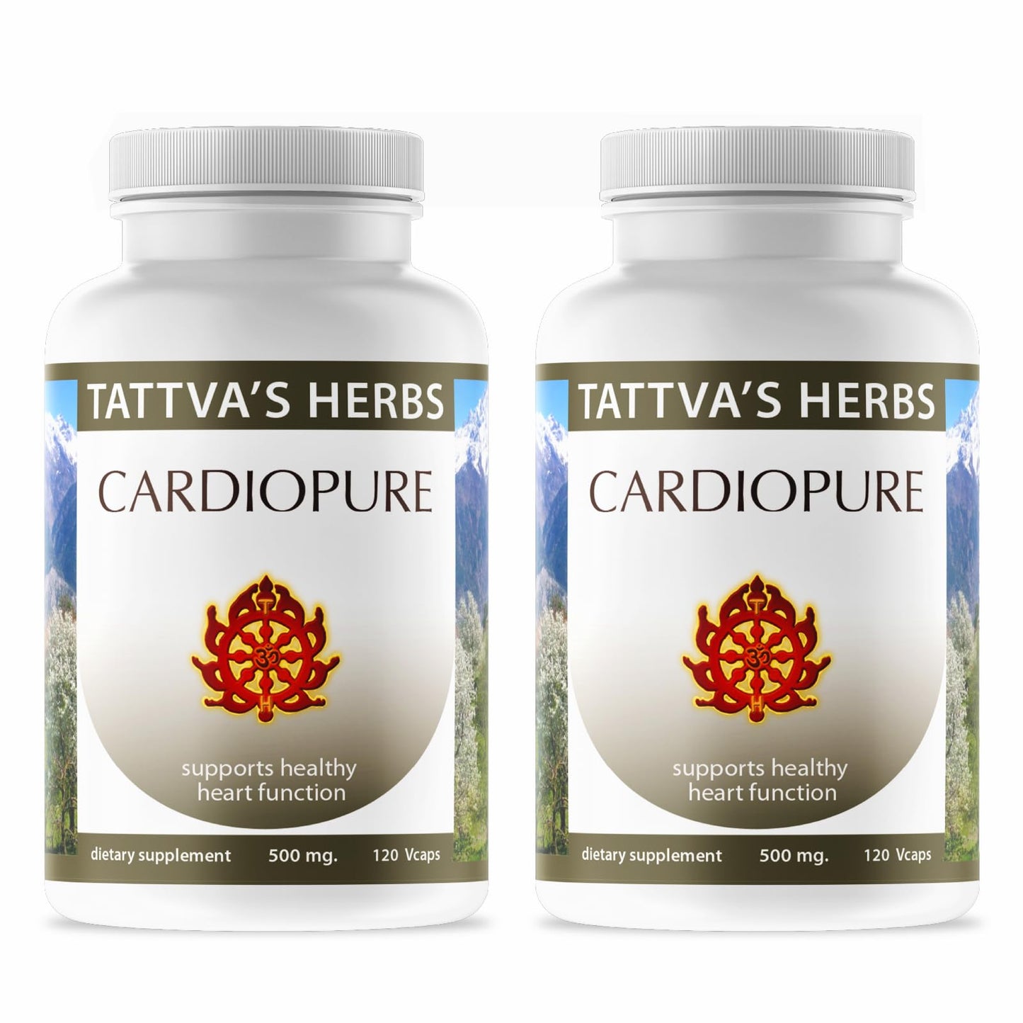 Tattva's Herbs Cardiopure Herbal Ayurvedic Supplement Vegetarian Capsules, Ashwagandha, Rauwolfia, & Arjuna Full Spectrum Co2 Extracts, Veggie Capsules, 240 Count, 25 Years of Premium Service Tattva's HerbsBuy Supplements Australia