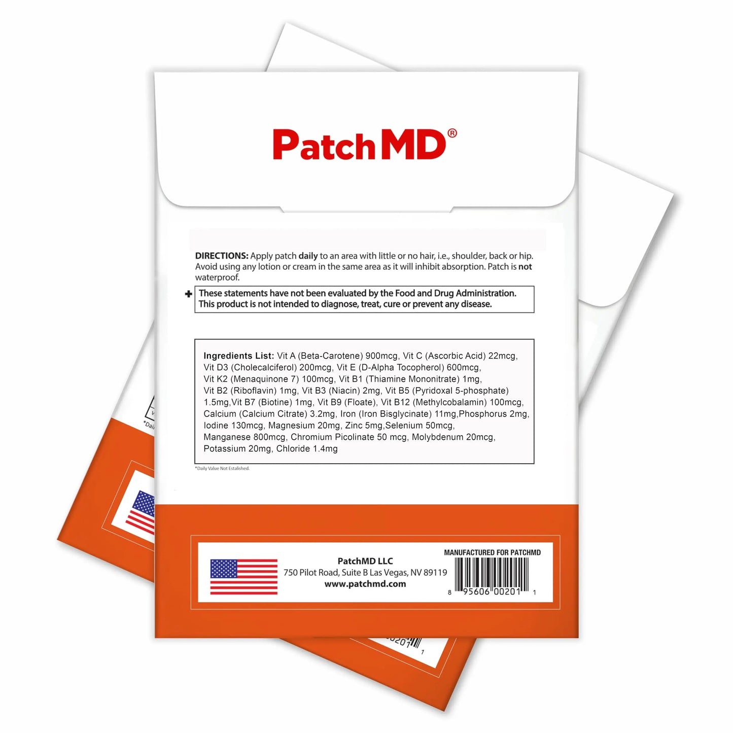 Multi Plus - Topical Patches - 30 Days Supply PatchMD