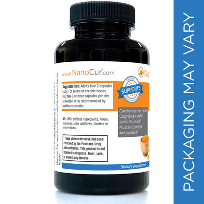 Nanocur Turmeric Curcumin - 100x More Active Than Turmeric, 170% More Active Than NanocurBuy Supplements Australia