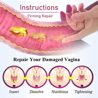 Dexcara Detox Repair,2024 New Natural Repair Vagianal Capsules,Natural Detox Viginal Capsules GenericBuy Supplements Australia