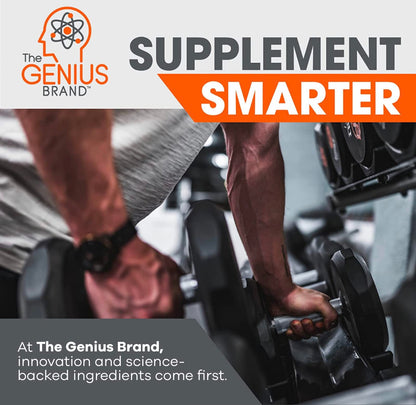 Genius Pre Workout Powder, Grape Limeade - All-Natural Nootropic Pre-workout The Genius BrandBuy Supplements Australia