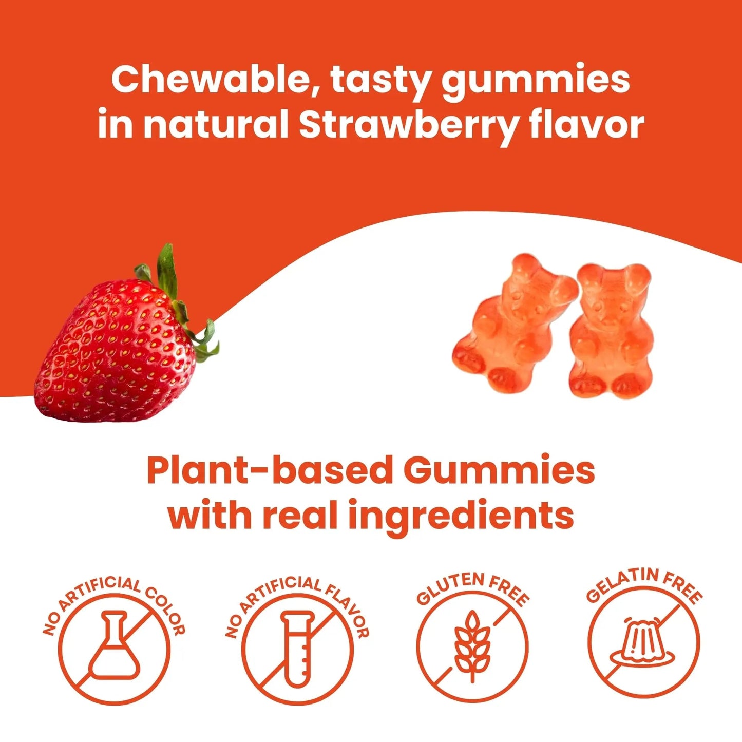 HERBION Naturals Multivitamin Gummies for Kids, Immune Support with Vitamin C, D3, B12, A, E & Zinc, Strawberry Flavor HERBIONBuy Supplements Australia