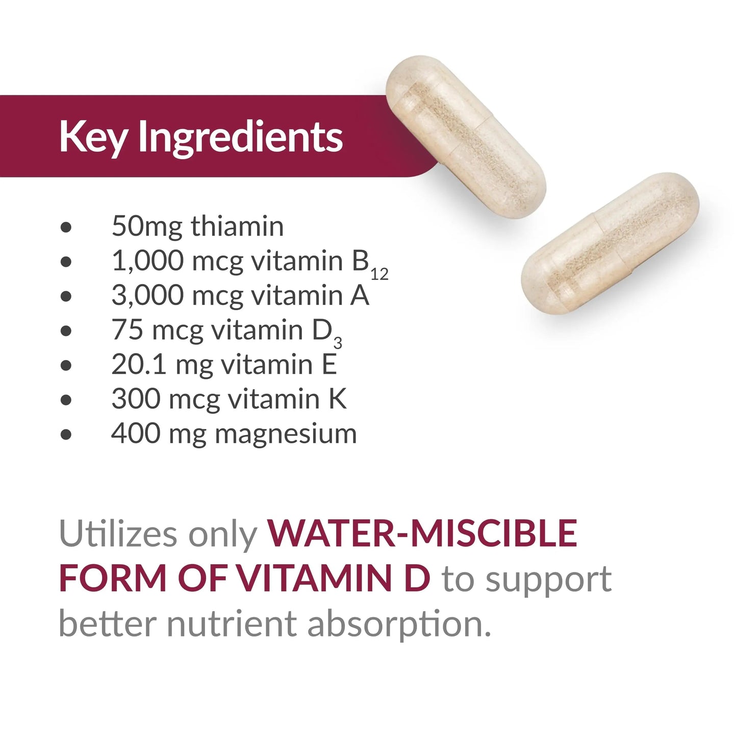 Bariatric Advantage Ultra Multi Without Iron, High Potency Daily Multivitamin for Bariatric Surgery Patients Bariatric AdvantageBuy Supplements Australia