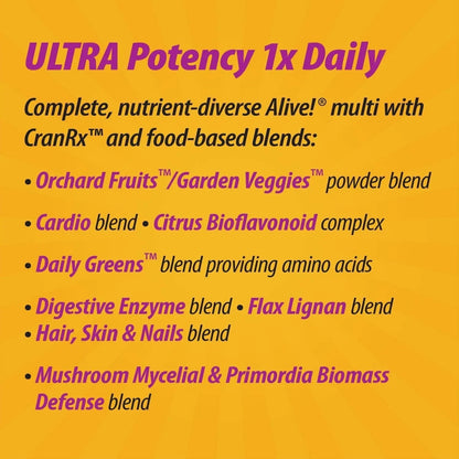Natures Way Alive! Once Daily Womens, 60 CT Nature's Way