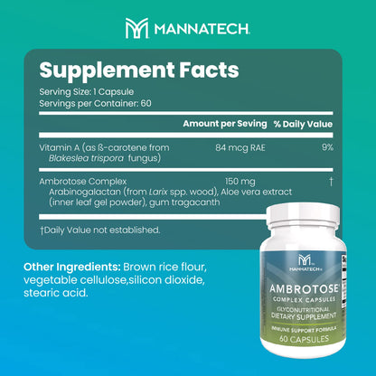 Mannatech® Ambrotose® Complex 60 Capsules MannatechBuy Supplements Australia