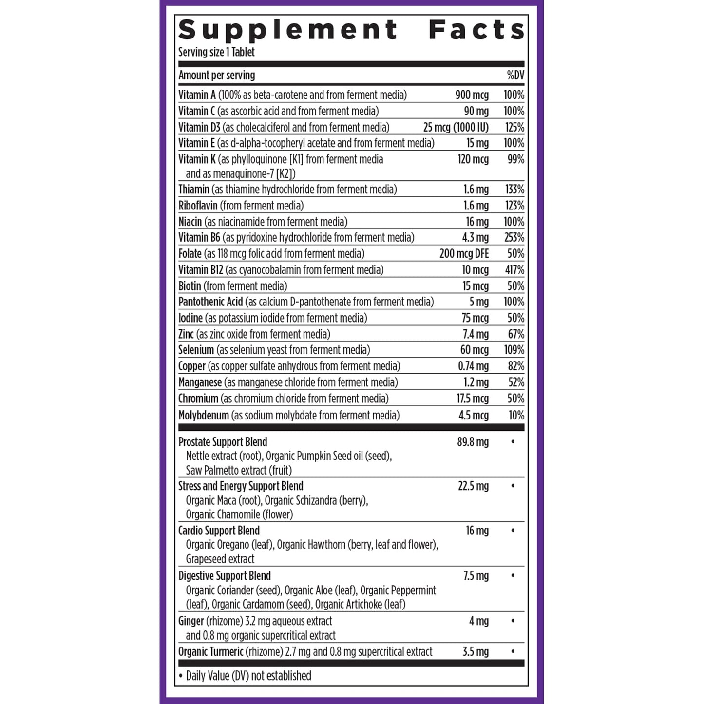 New Chapter Men’s Multivitamin 40+, Extra B6 & B12, D3, Vitamin C & Zinc, Immune, Heart, Cellular Energy, and Brain Health New ChapterBuy Supplements Australia
