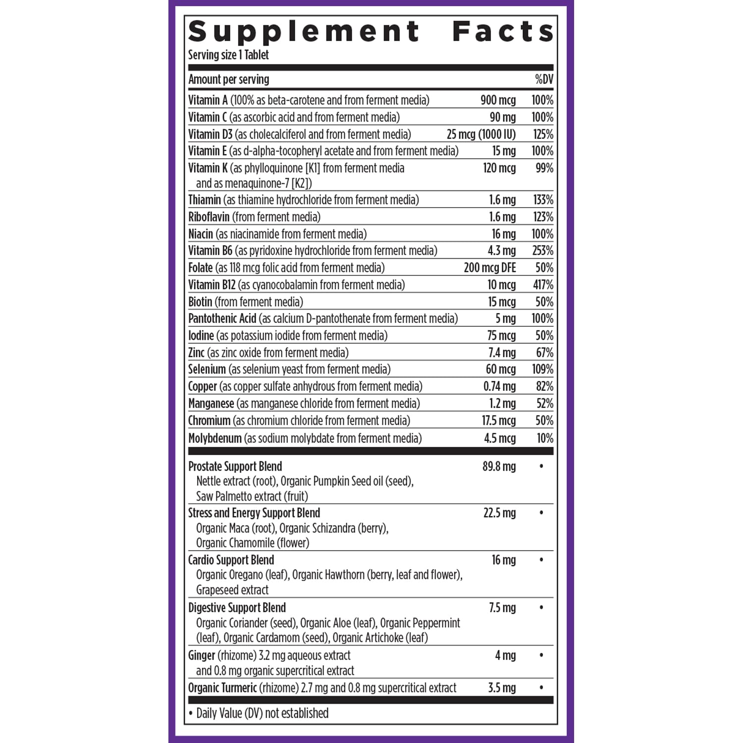 New Chapter Men’s Multivitamin 40+, Extra B6 & B12, D3, Vitamin C & Zinc, Immune, Heart, Cellular Energy, and Brain Health New ChapterBuy Supplements Australia