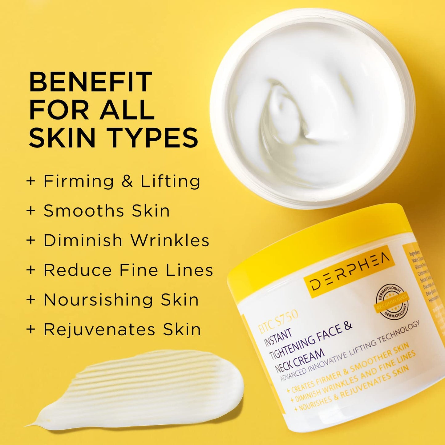 DERPHEA Neck Cream, Face Firming Cream, Face & Neck Cream, Advanced Skin Tightening DERPHEABuy Supplements Australia