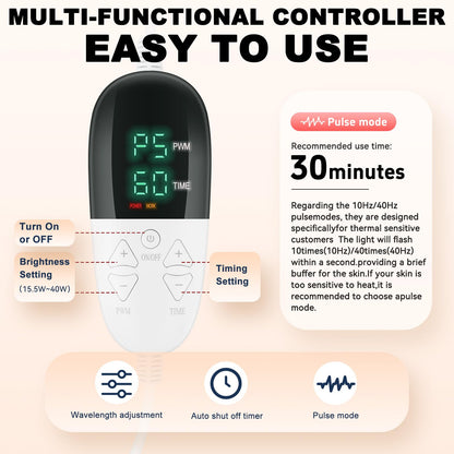 Rutollmit Red Light Therapy Mat - Experience Relaxation with 225 LEDs, 660nm Red Light RutollmitBuy Supplements Australia