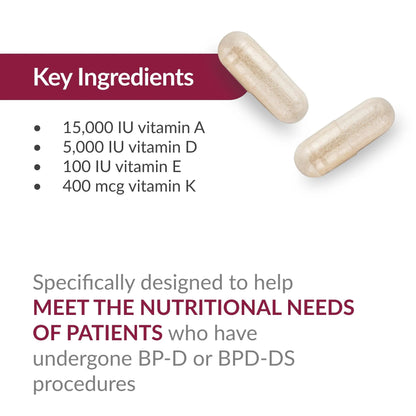 Bariatric Advantage Multi Formula without Iron, High Potency Daily Multivitamin for Bariatric Surgery Patients Bariatric Advantage