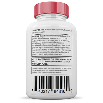 Gluco Renu 688MG Glyco Support Pills Premium Formula Gluo Renew Glycogen Support Formulated Hawthrone Hibiscus Garlic Junpier Powder Olive Forskolin Green Tea Extract 60 Capsules Justified LaboratoriesBuy Supplements Australia