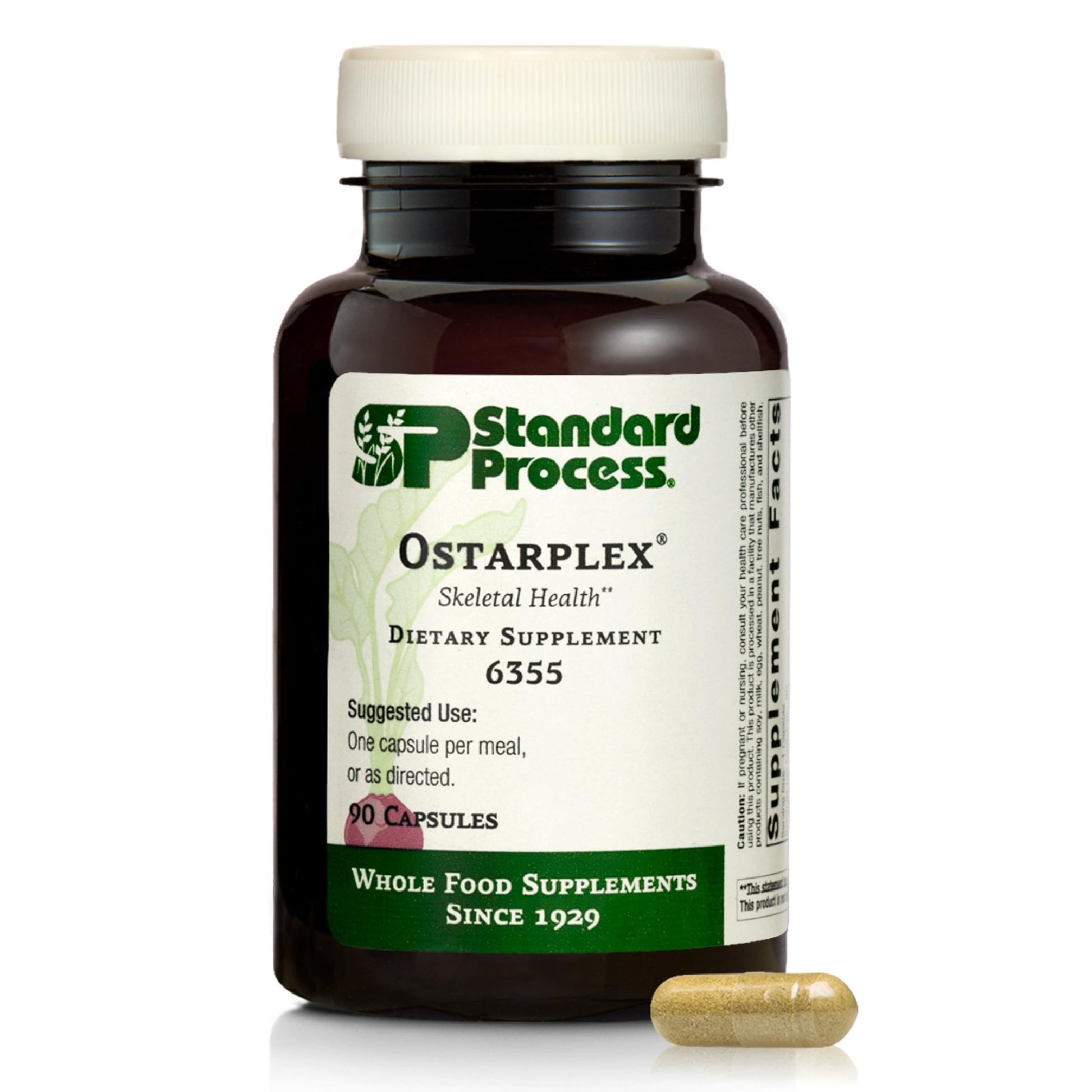 Standard Process Ostarplex - Dietary Supplement for Connective Tissue Health - Aids Liver Health & Function - Contains Vitamin B6 - Non-Dairy - 90 Capsules (90 Servings) Standard Process Inc.Buy Supplements Australia