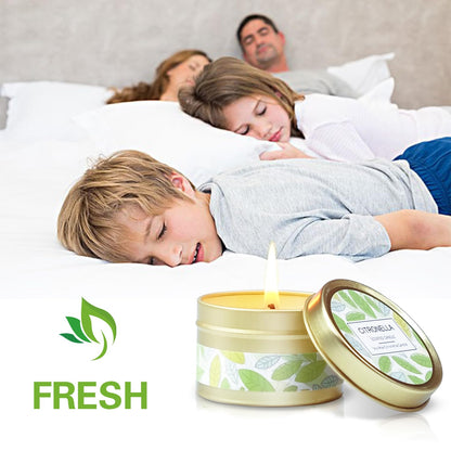 Citronella Candles Outdoor, Scented Candles, Summer Soy Wax Candles, Lemongrass Candles STRNBuy Supplements Australia