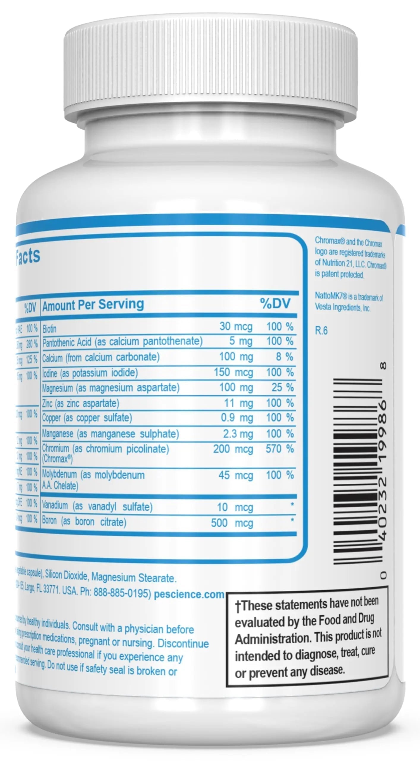PEScience TruMulti Multivitamin for Men, Daily Formula with Premium Vitamin C, D, Zinc, Chromium Picolinate Supplement for Immune Support PEScienceBuy Supplements Australia