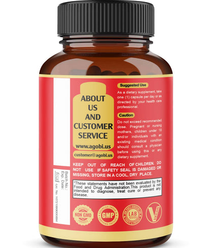 Maca Root Capsules - Supports Natural Health - Energy - Performance & Mood Supplement - Enhanced Blood Flow 3-Month Supply agobiBuy Supplements Australia