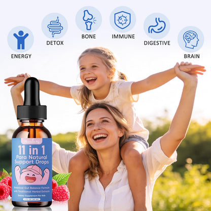 Theronika Aly Parasite Cleanse for Humans & Kids – Advanced Herbal Blend with Black Walnut, Wormwood, Clove, Digestive & Gut Balance Support, Alcohol-Free Liquid Drops, 30 Servings Theronika AlyBuy Supplements Australia