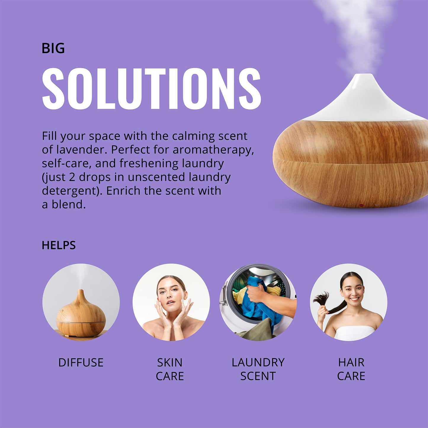 LAB BULKS ESSENTIAL OIL - Lavender Oil 16 Ounce Bottle for Diffusers, Home Care, Candles, Aromatherapy LAB BULKS ESSENTIAL OILBuy Supplements Australia