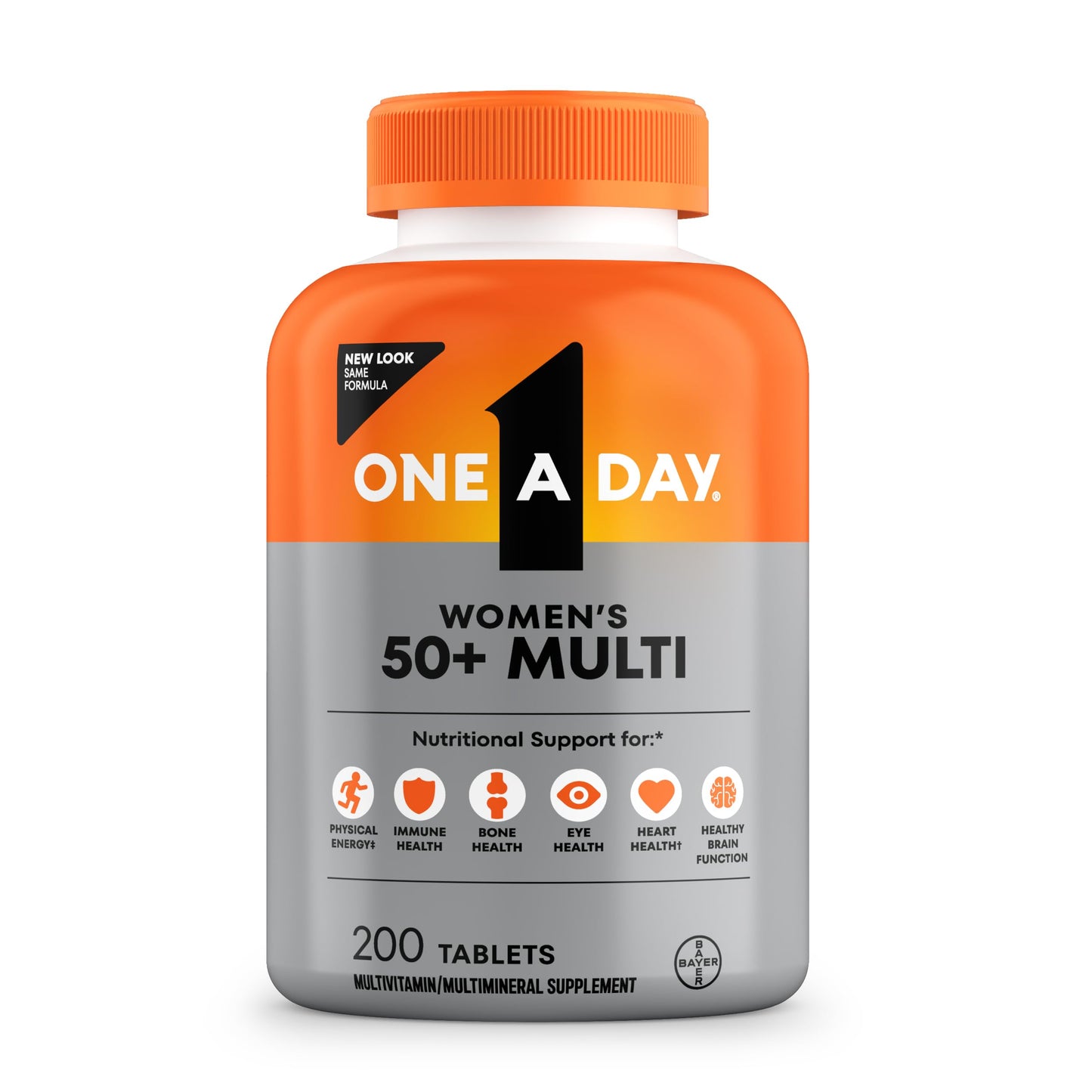 One A Day Multivitamin for Women 50 and Over Tablets, Womens Multivitamin 50 plus with Vitamins D, C, E, Zinc & Biotin, Daily Vitamins ONE A DAYBuy Supplements Australia