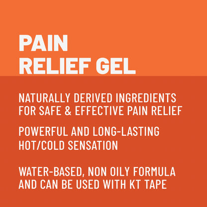 KT Tape Health, Pain Relief Gel, Time-Released Topical Relief from Back Pain, Sciatica and Arthritis, 3.0 oz Roll-On KT TapeBuy Supplements Australia