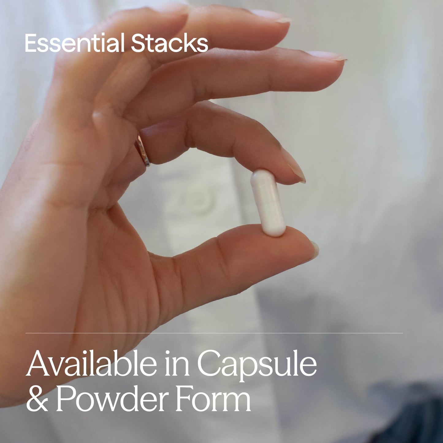 Essential Stacks Gut L-Glutamine Powder - Exclusively Made in USA - Pure L Glutamine Powder for Gut Health (60 Servings, Unflavored)