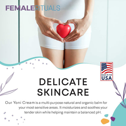 FEMALE RITUALS Vulva Moisturizing Cream - Vulva Care Balm - Clinically Tested Vaginal Moisturizer FEMALE RITUALSBuy Supplements Australia