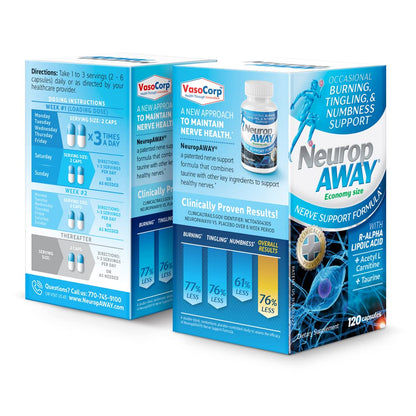 NeuropAWAY Nerve Support Formula, a Patented, Clinically Proven Formula to Strengthen Nerve Health NeuropAWAYBuy Supplements Australia
