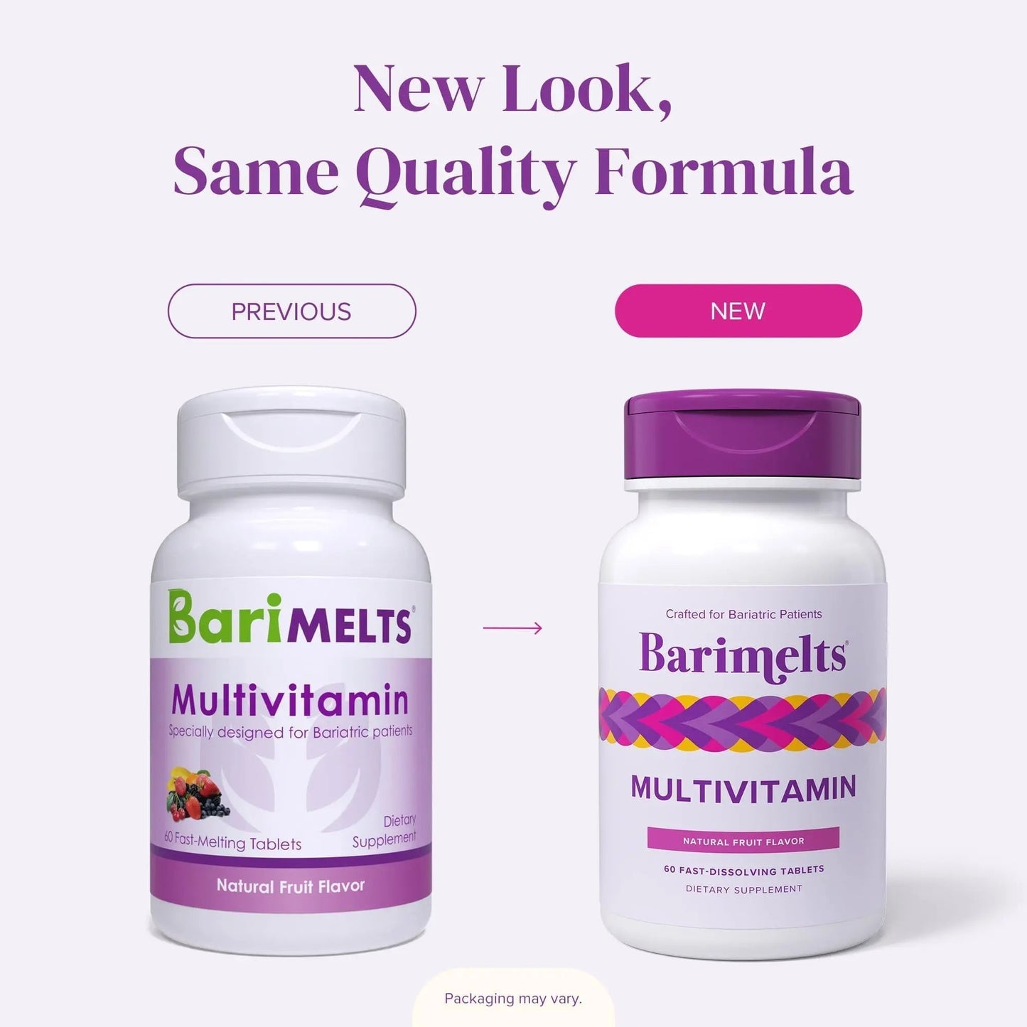 BariMelts Multivitamin, 60 Fast-Dissolving Tablets (1-Month Supply), Sugar-Free Bariatric Multivitamin for Women, Natural Fruit Flavor BariMeltsBuy Supplements Australia