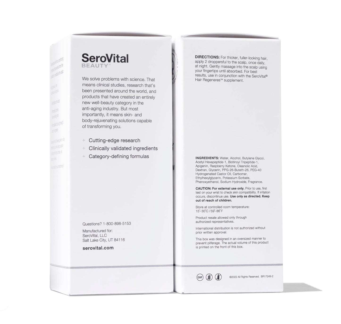 Serovital Advanced Hair Thickening Serum, 2 Oz SerovitalBuy Supplements Australia