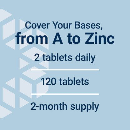 Life Extension Two-Per-Day Multivitamin - Packed with Over 25 Vitamins, Minerals & Extracts -Vitamins B6, C, D - Zinc - Two-Month Supply