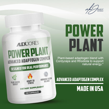 Adaptogenic Mushrooms with Cordyceps & Rhodiola – Daily Blend with Zinc, Selenium & Boron –Vegan Mushroom Capsules Supplement for Active Lifestyles – No Fillers or Additives – 60 Count Alex Jones NaturalsBuy Supplements Australia