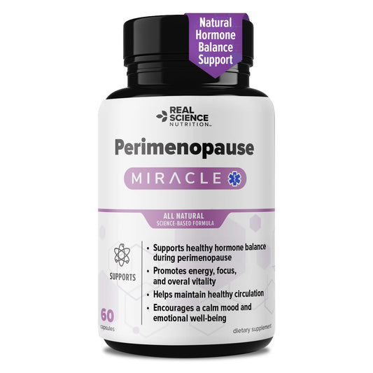 Real Science Perimenopause Supplements for Women for Hormone Balance & Energy Support – Nitric Oxide Formula with Vinitrox, GABA & Essential Vitamins for Hot Flashes, Mood & Energy – 60 Caps Real Science NutritionBuy Supplements Australia