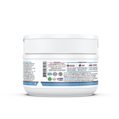 KAPPA NUTRITION Collagen Type I, II, III, 6 Billion Probiotic Acid Resistance, Hyaluronic Acid, Vitamin C, Biotin, Copper and MCT Oil, Beautiful Hair, Nails, & Skin, Collagen Peptides 9 in 1 (11.9oz) KAPPA NUTRITIONBuy Supplements Australia